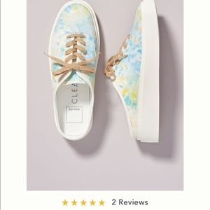 Anthro - NWT clear by dolce vita mule sneakers